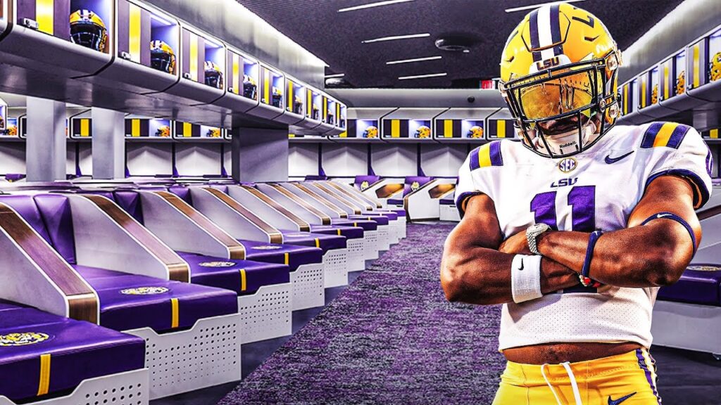 touring lsu tigers 28 million football facilities insane locker room