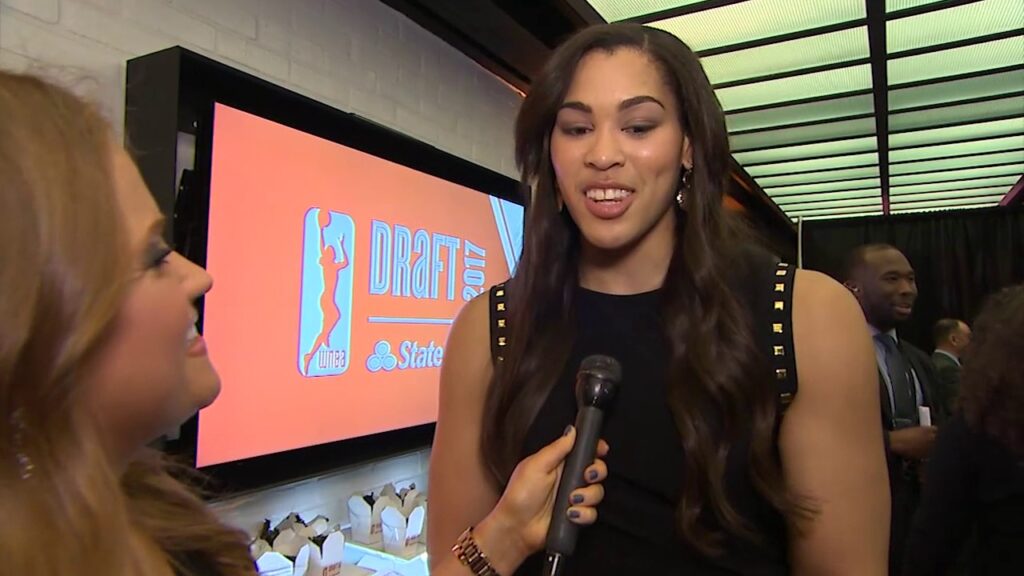 brionna jones on being drafted by connecticut sun
