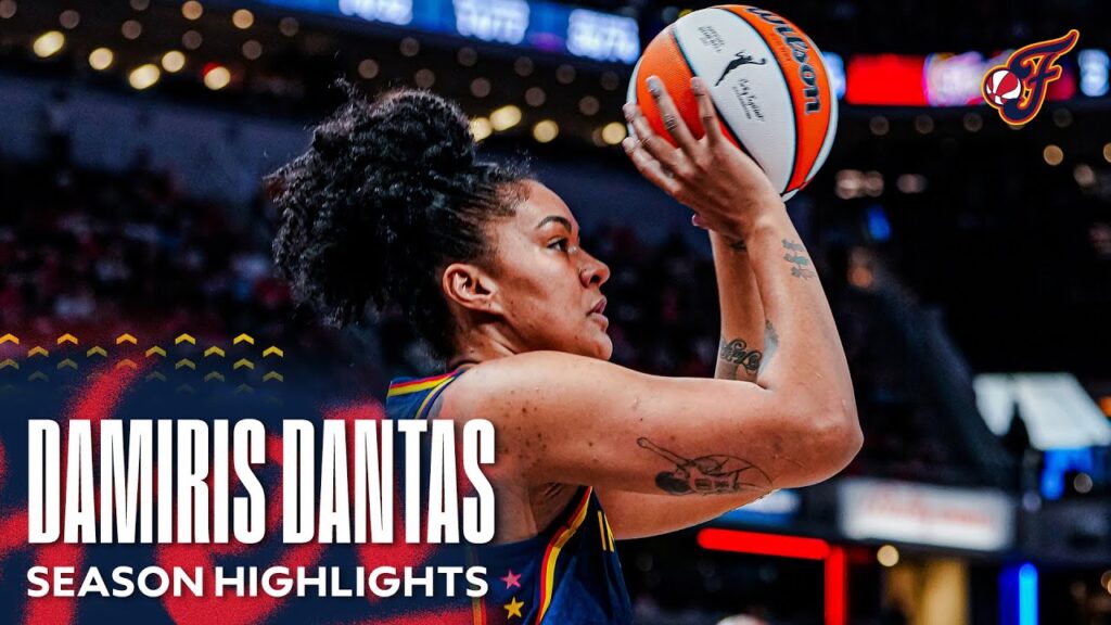 damiris dantas 2024 season highlights indiana fever