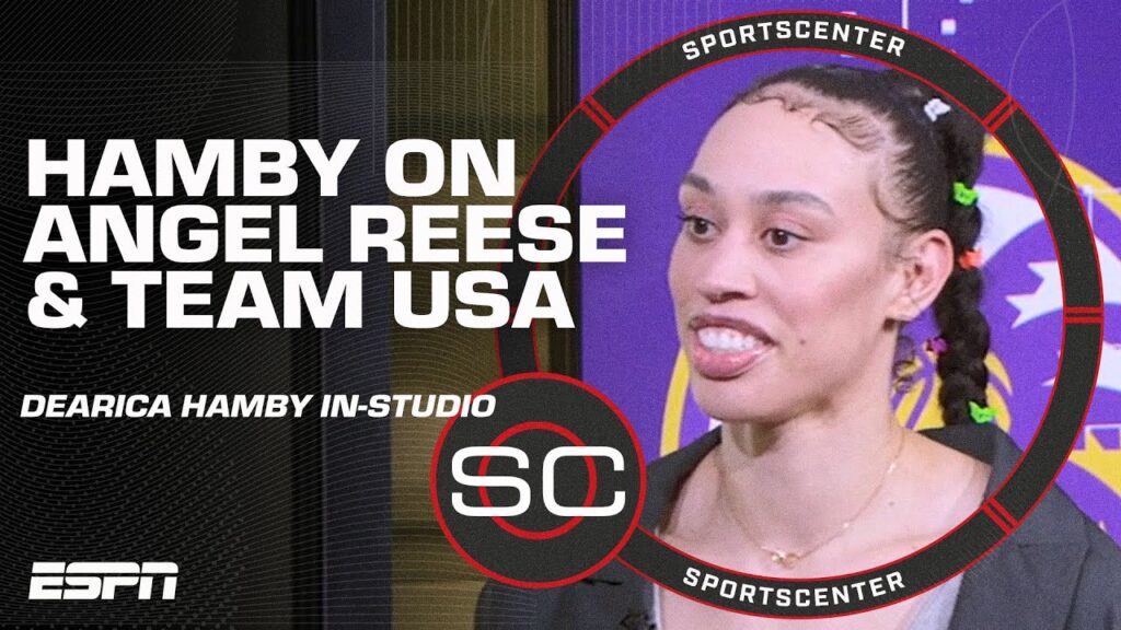 dearica hamby talks la sparks wnba all star 2024 paris olympics f09f94a5 sportscenter