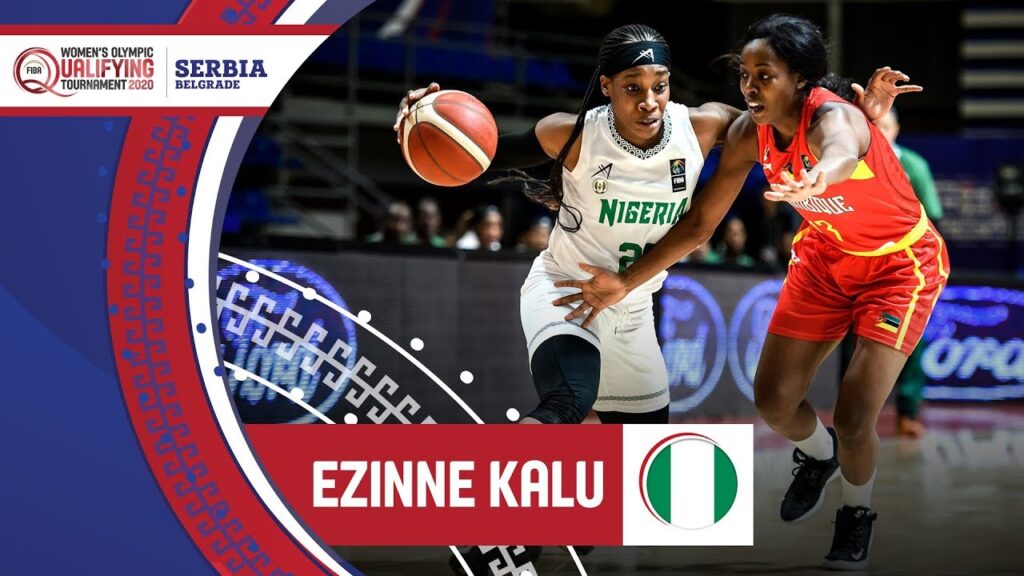 ezinne kalu nigeria highlights fiba womens olympic qualifying tournament 2020