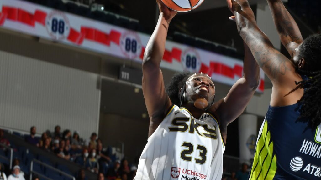 highlights sika kone makes wnba debut chicago sky