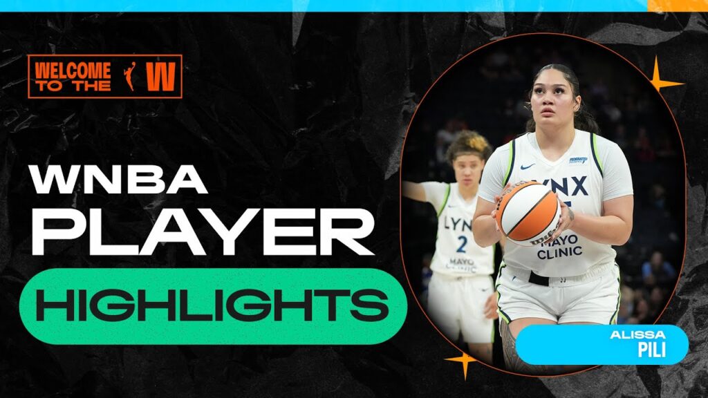 rookie alissa pili drops career high 20 pts and a perfect 4 4 from three point range may 31 2024