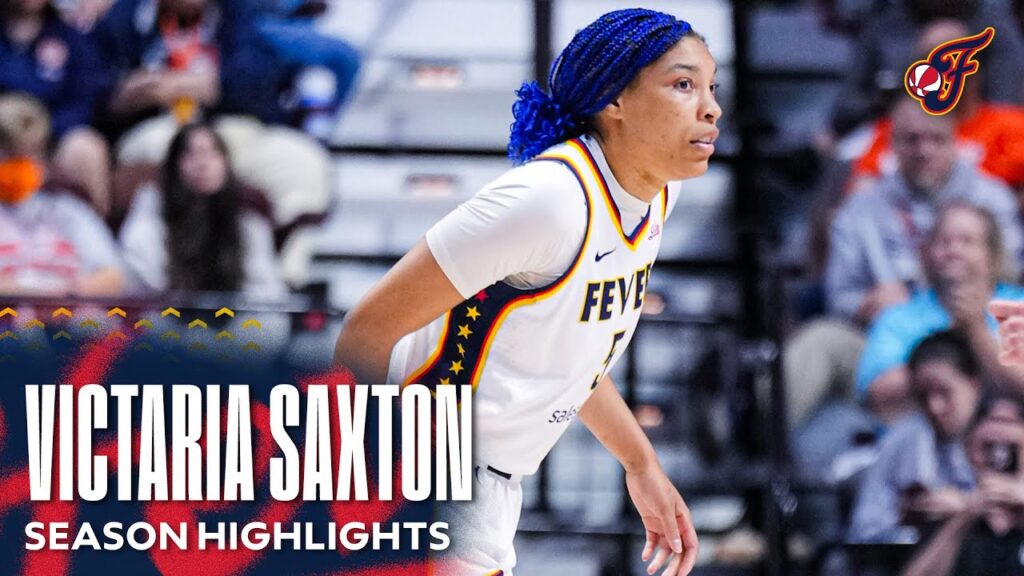 victaria saxton 2024 season highlights indiana fever