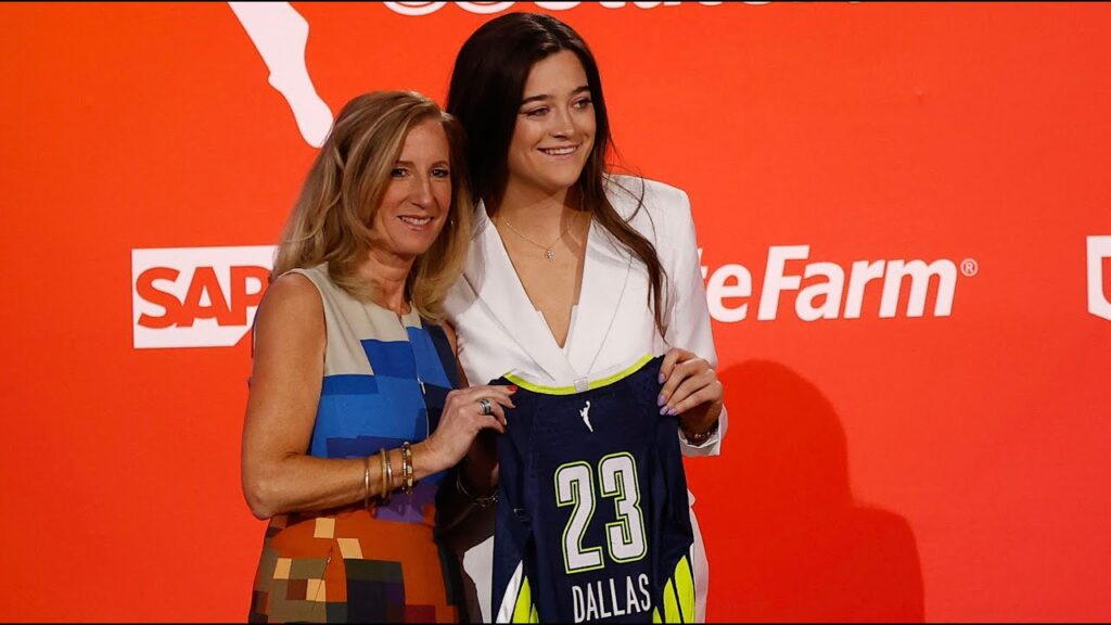 villanovas maddy siegrist was picked third overall by the dallas wings in the 2023 wnba draft
