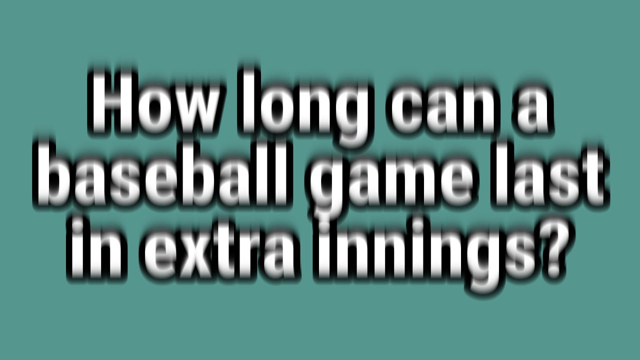 How Long Is the Time Between Innings in College Baseball? A Clear ...