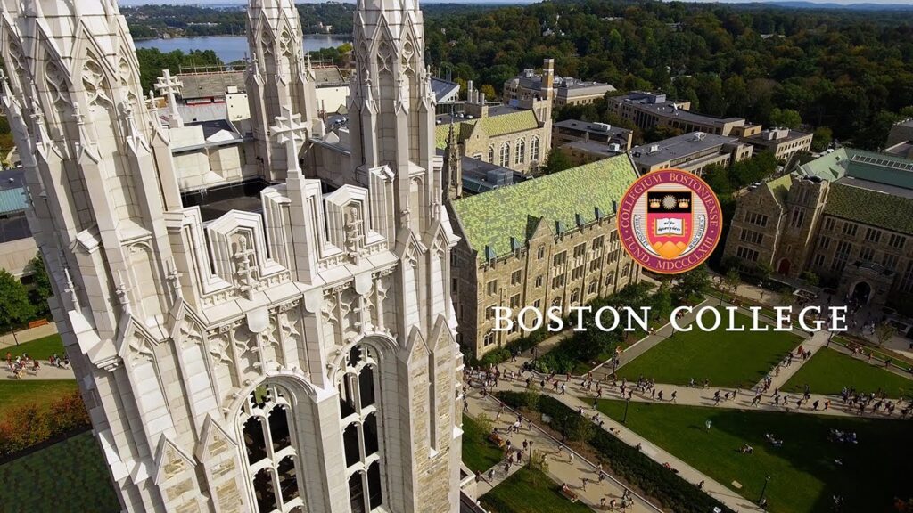 boston college campus tour
