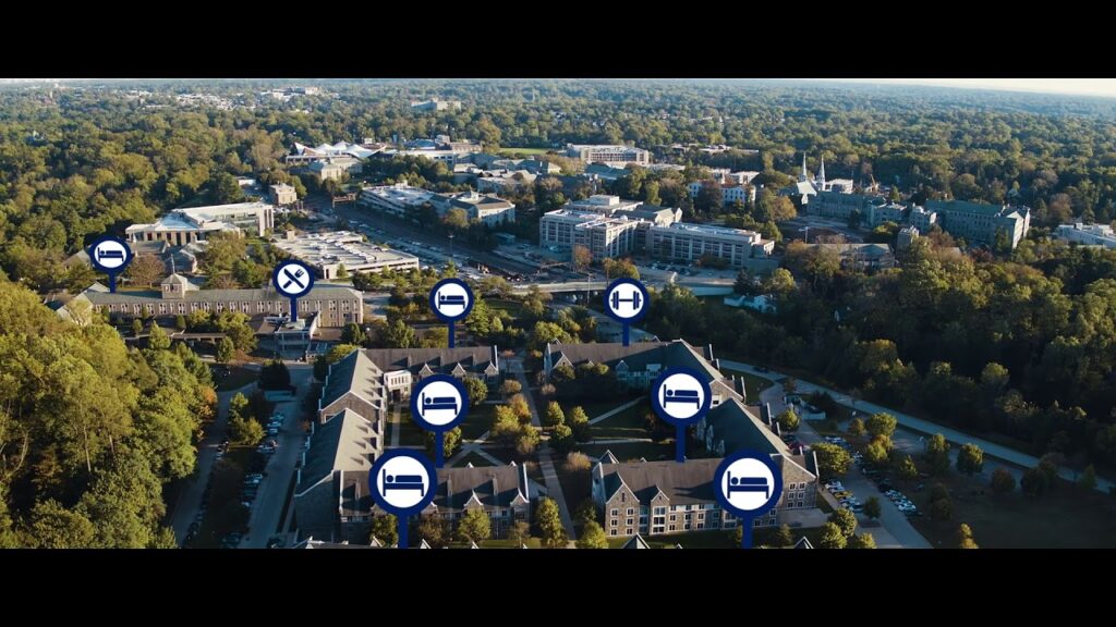 dawn to dusk an aerial tour of villanova university