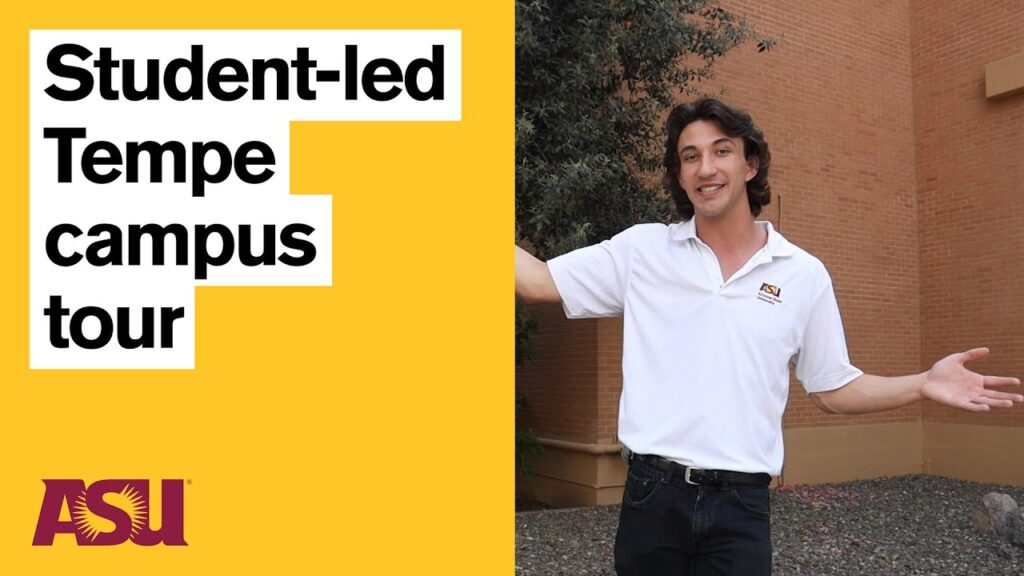 guided asu tempe campus tour arizona state university