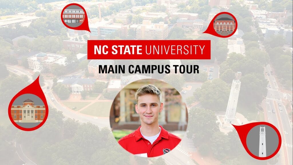 nc state university campus tour main campus tour with adam