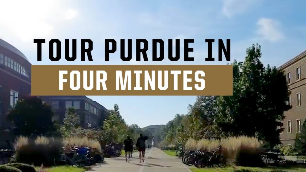 purdue university campus tour highlights with student ambassador niyati sriram