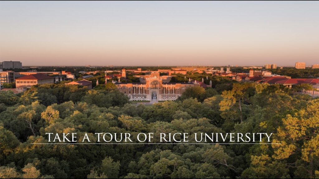 take a tour of rice university