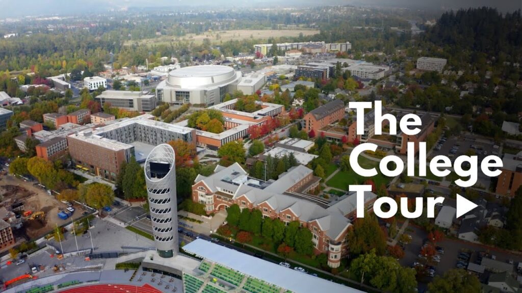 the college tour university of oregon