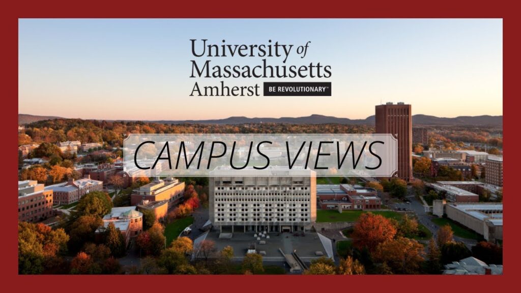 umass amherst campus views