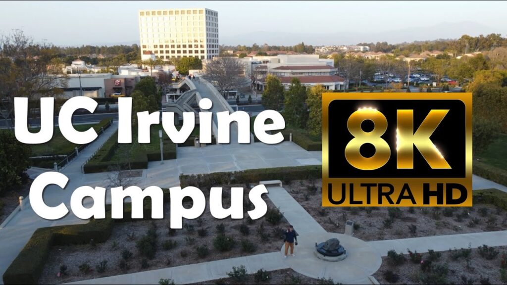 university of california irvine uc irvine 8k campus drone tour