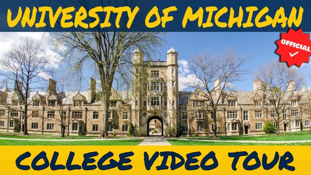 university of michigan official college video tour