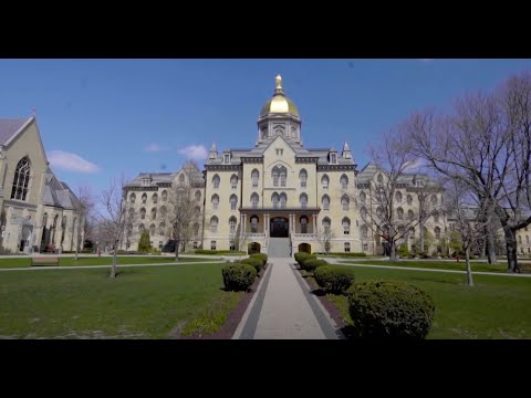 university of notre dame campus tour