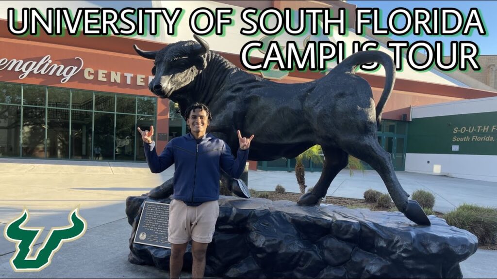 university of south florida campus tour tampa