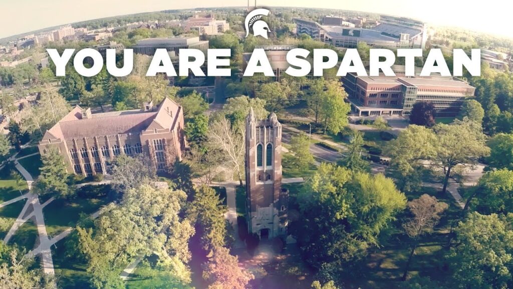 you are a spartan michigan state university fall welcome