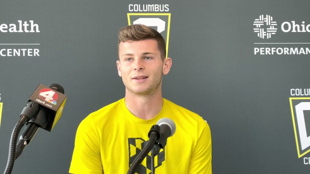 columbus crews sean zawadzki on transition to center back