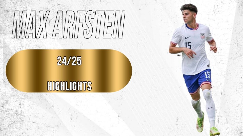 max arfsten winger columbus crew usa 24 25